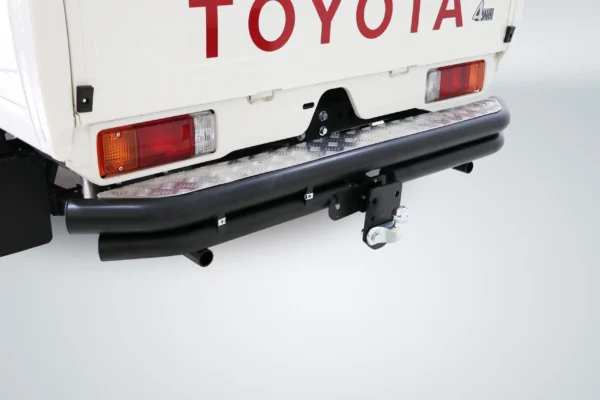 Artav Toyota Land Cruiser Rear Step Black With Towbar