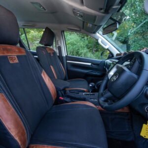 Beesdam African seat covers Double Cab