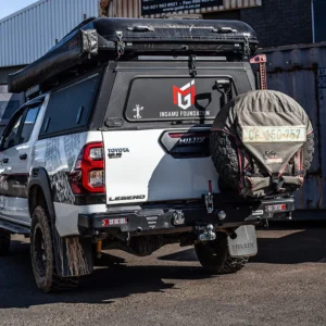 Gobi-X Premium Rear Bumper | Hilux Revo 2016+ (1x Sparewheel Carrier)