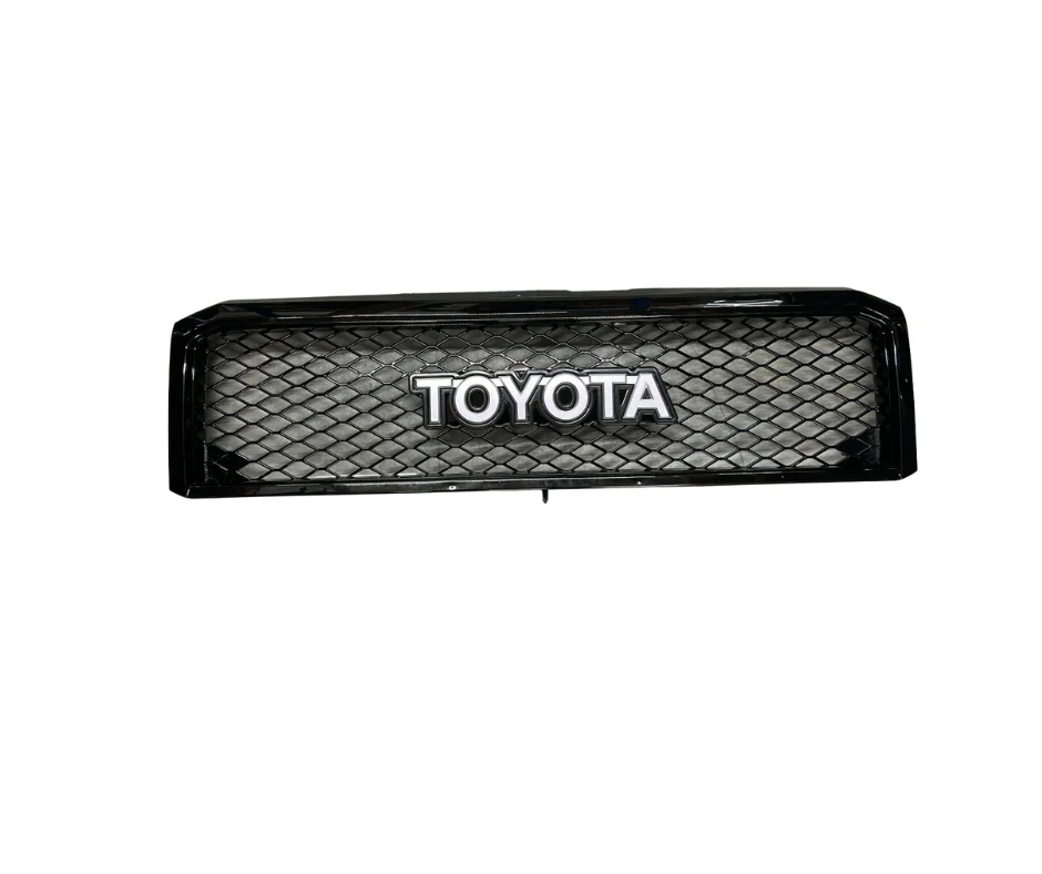 The 4x4 Store Limited Edition Anniversary Mesh Grill - Toyota Land Cruiser 76, 78 & 79 Series -Black Grill