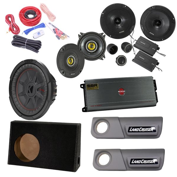 Kicker Stage 2 Red Upgrade Land Cruiser Double Cab