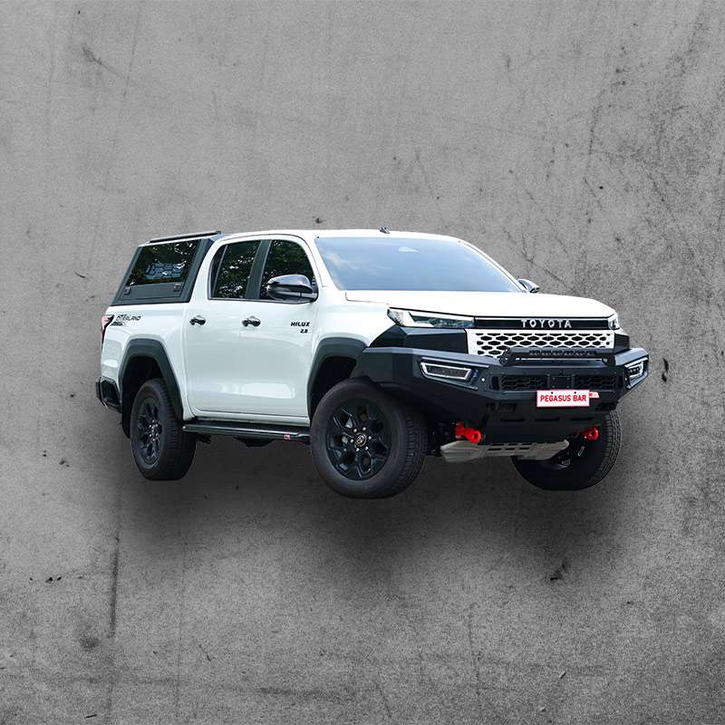 MCC PEGASUS MILD STEEL BUMPER REPLACEMENT BULLBAR FOR TOYOTA HILUX GD6 2026 NEW MODEL