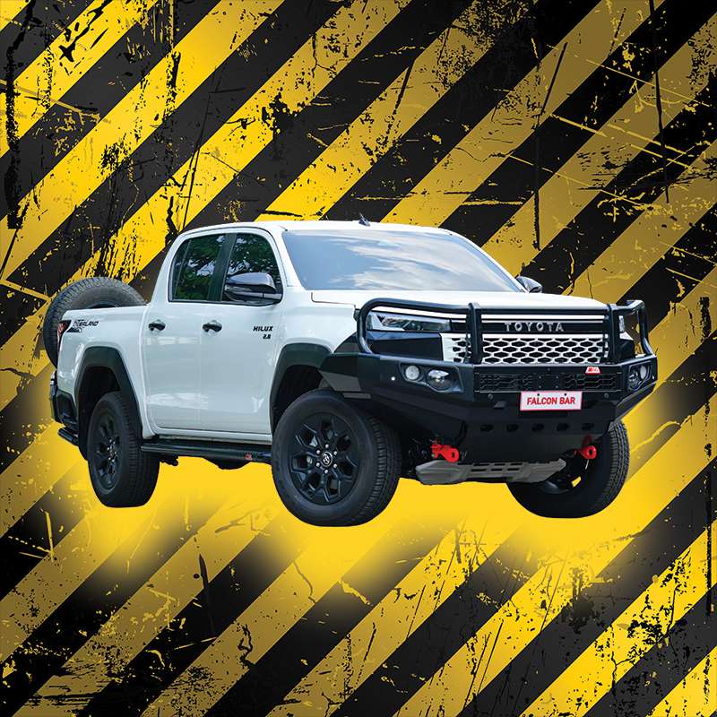 MCC POST TYPE BUMPER REPLACEMENT BULLBAR FOR TOYOTA HILUX GD6 2026 NEW MODEL