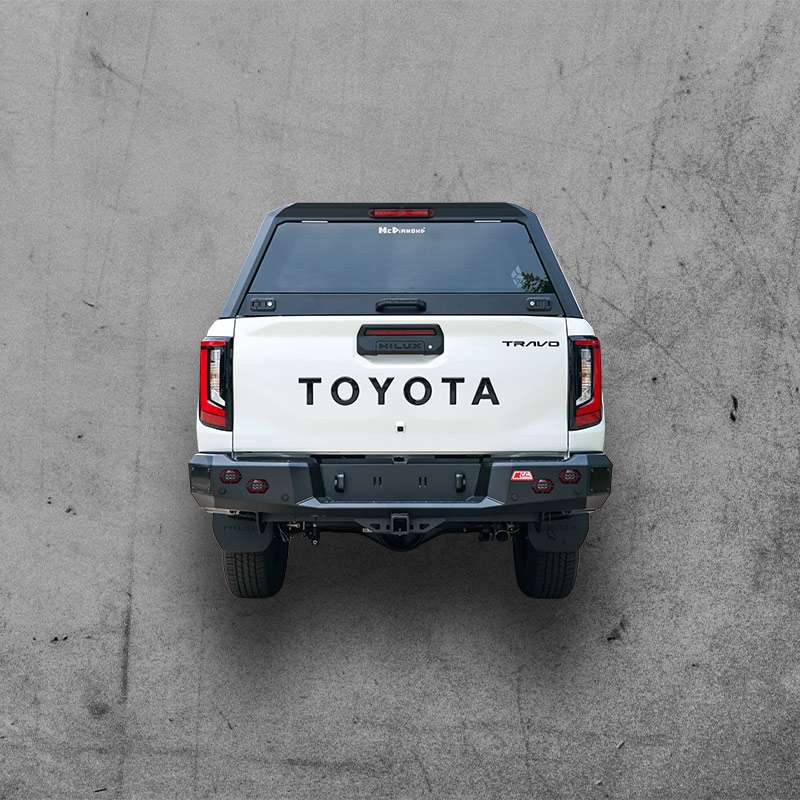 MCC ROCKER REAR REPLACEMENT BUMPER WITH TOWBAR TOYOTA HILUX GD6 2026 NEW MODEL – RRHI26