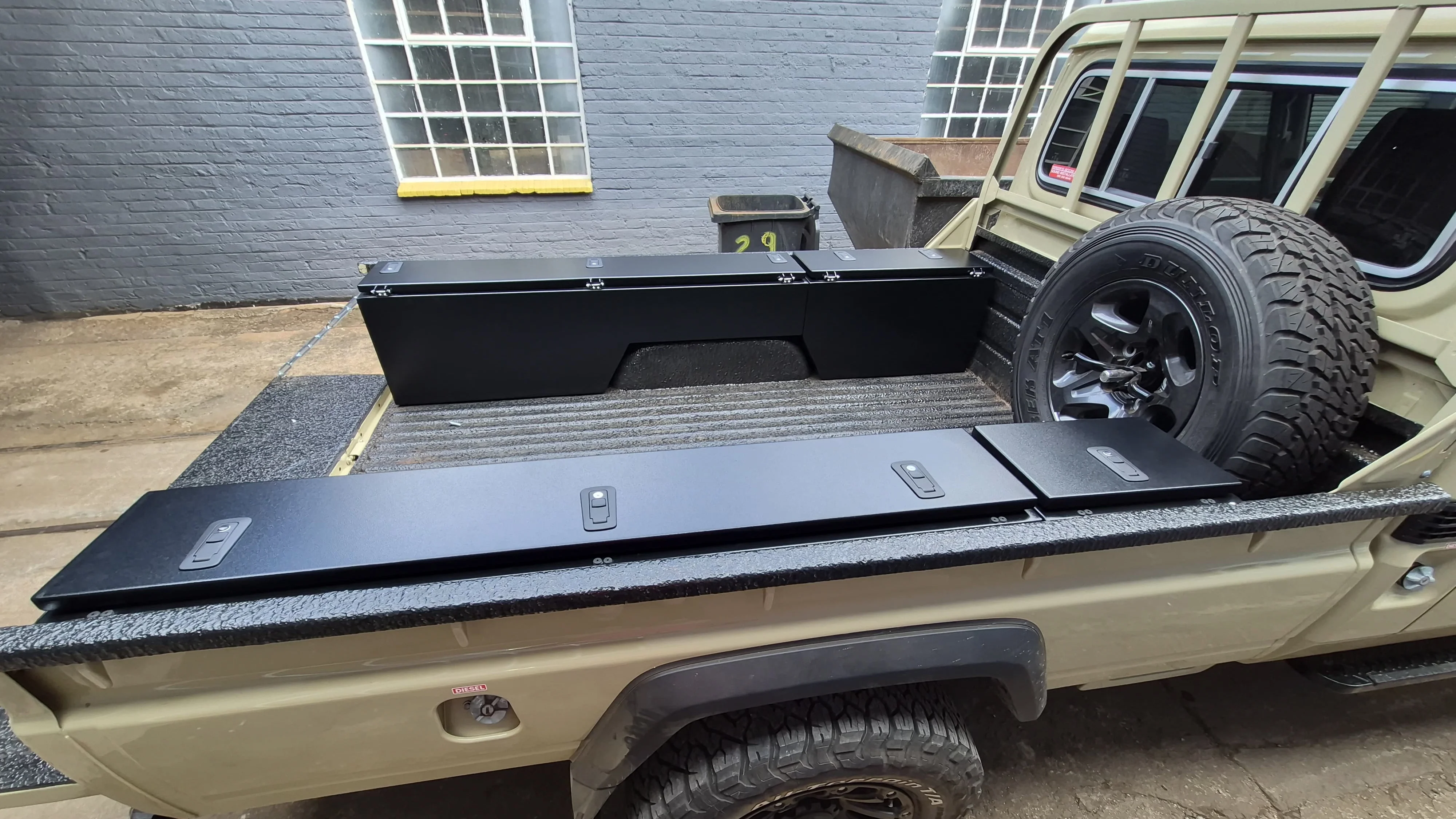 Toyota Landcruiser 79 series Loadbin Storage Box Each